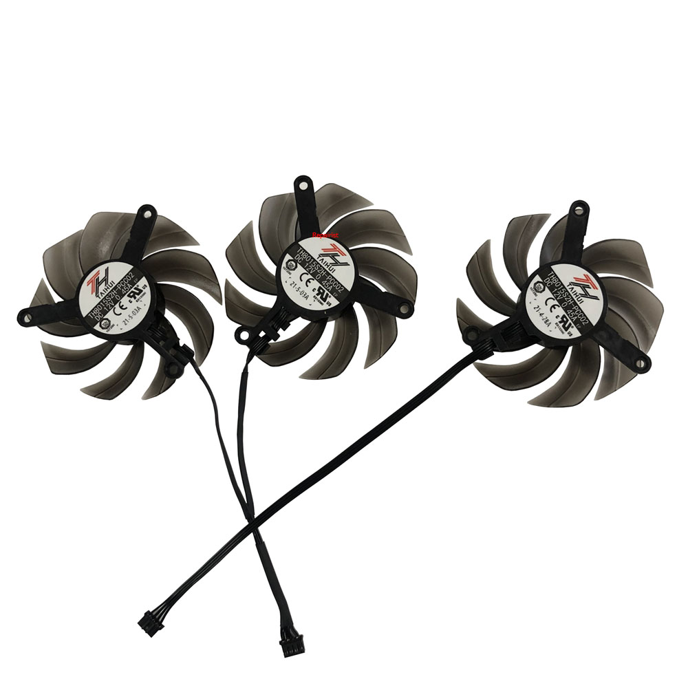 Rtx 3070 8Gb Graphics Card - GPU Grafikkarte Fans,82MM TH8015S2H-PCC02,Für Emtek RTX