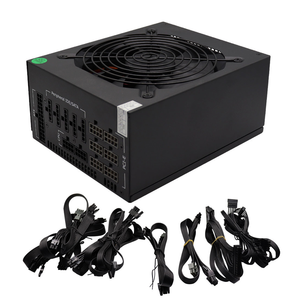 2000W Atx Mining Power Supply - Volle Moduler ATX PC Netzteil 2000W