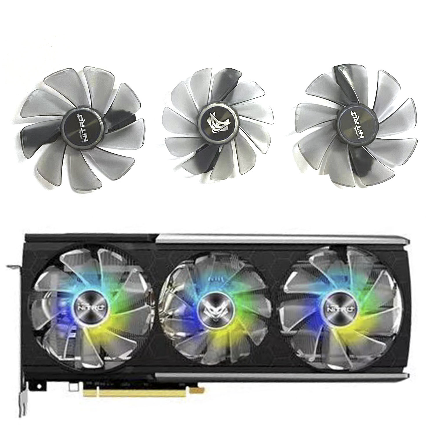 Rx 5700 Xt 8Gb Video Card - CF1015H12D CF9010H12D RX5700 ARGB Grafikkartenlüfter für