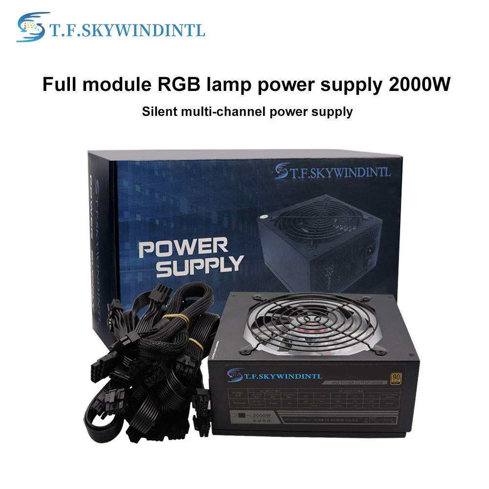 2000W Atx Mining Power Supply - 2000W RGB Volle Moduler ATX Netzteil
