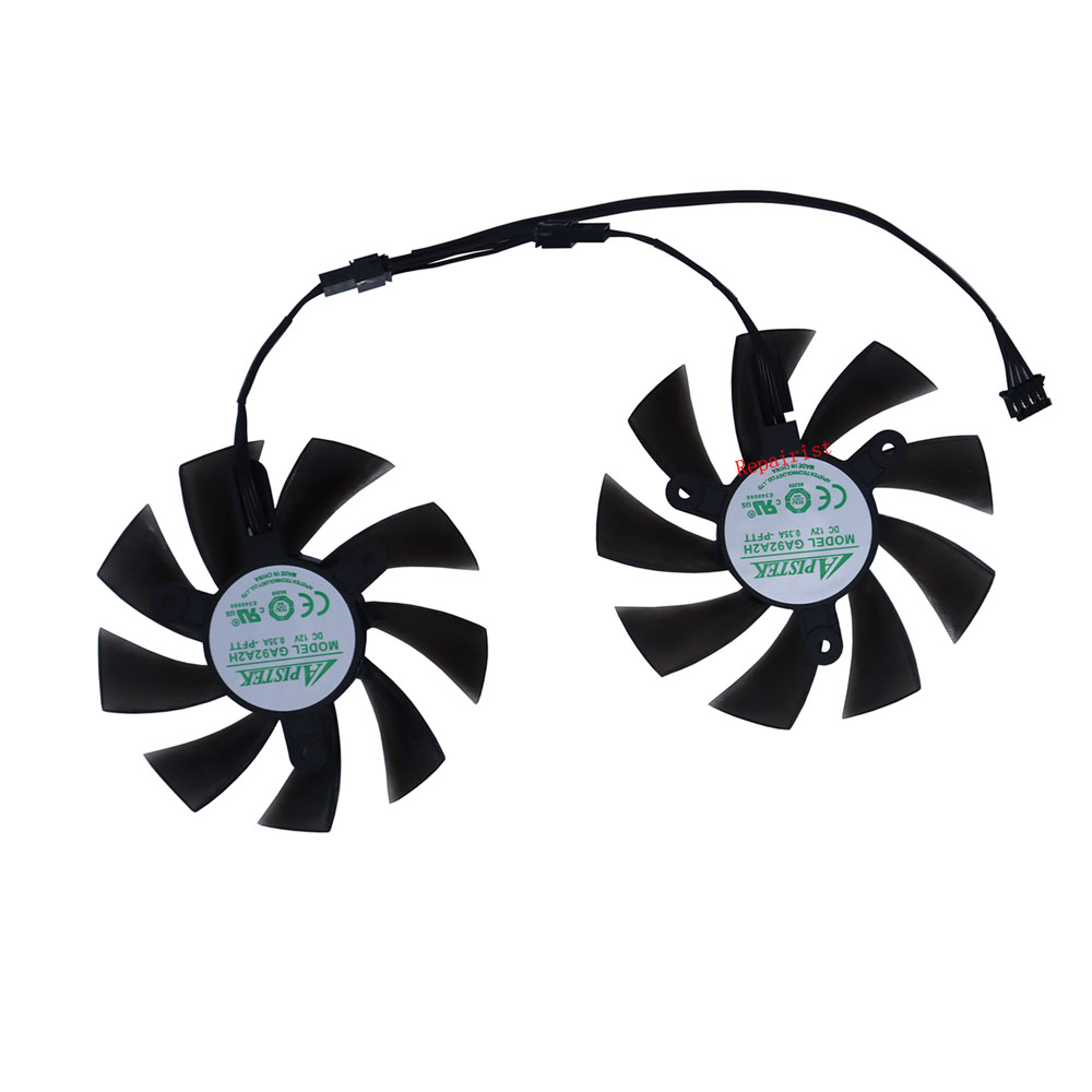 Rx 580 8Gb 2048Sp Gpu - GPU-Grafikkartenlüfter Grafikkühler für ELSA RX 580