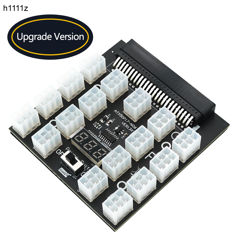 PCI-E 12V 50Pin auf ATX 17 x 6 – 2000W Atx Mining Power Supply Bewertung und Preis