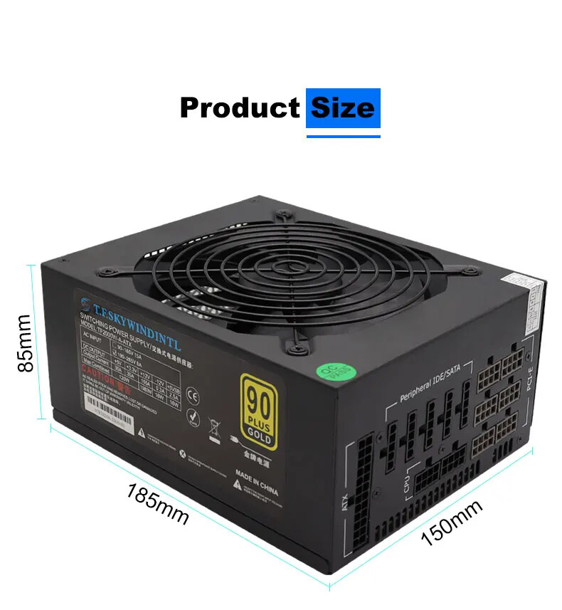 2000W Netzteil Gold ATX Mining – 2000W Atx Mining Power Supply Bewertung und Preis