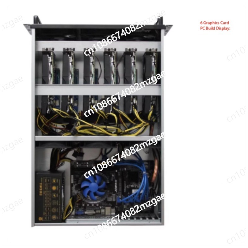 4U Multi-Grafikkarten-Gehäuse  – 8 Gpu 4U Server Chassis Bewertung und Preis
