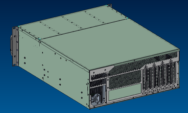 Rack 4U 4 Bays Hotswap Serverg – 8 Gpu 4U Server Chassis Bewertung und Preis