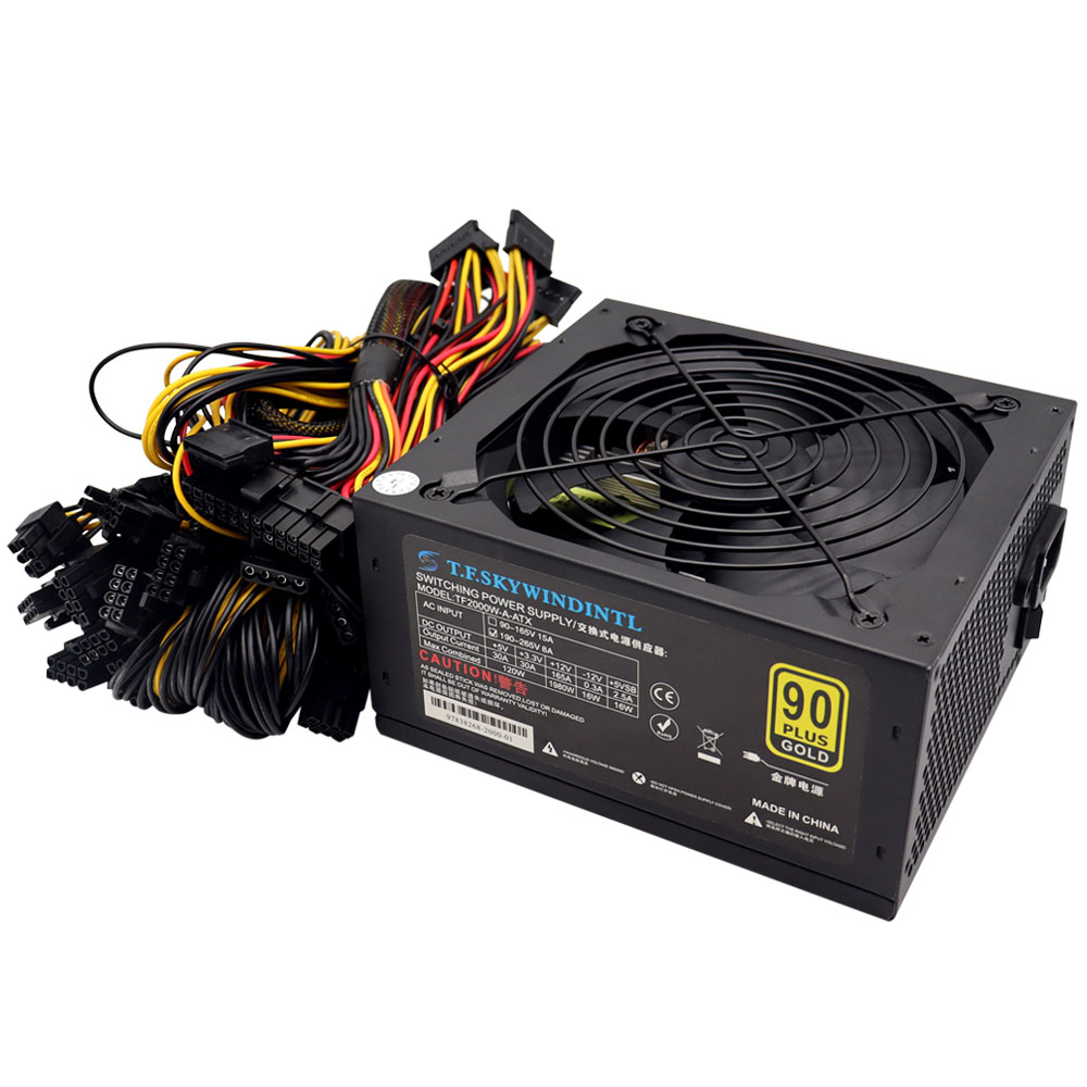 T.F.SKYWINDINL 2000 W ATX PC-N – 2000W Atx Mining Power Supply Bewertung und Preis