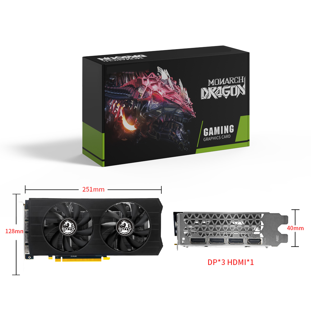 SOYO AMD Radeon RX580 8 GB Gra – Rx 580 8Gb 2048Sp Gpu Bewertung und Preis